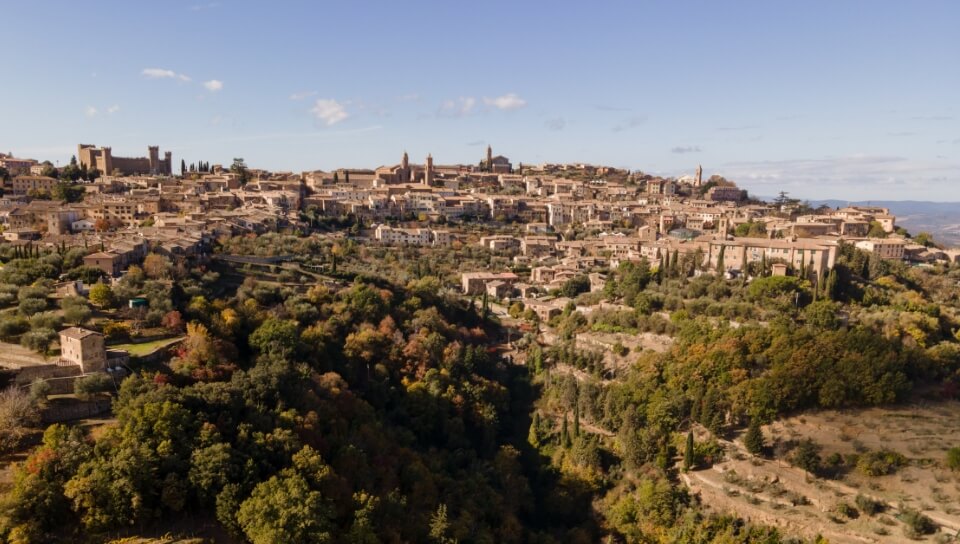 Im toskanischen Montalcino